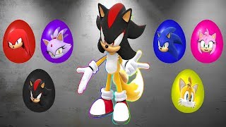 Wrong Puzzles Sonic Boom Surprise Eggs Sonic Tails Knuckles Shadow Amy Rose