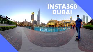 vlogging on the Insta 360 one R | Electric skateboard Dubai