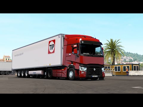 ETS2 1.36 Open Beta Renault RangeT  Calvi - Ajaccio