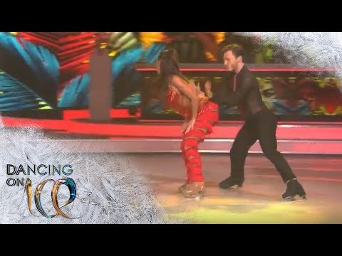 Sarah Lombardi bringt mit feurigen Salsa-Beats alle zum Schwitzen | Finale | Dancing on Ice | SAT.1
