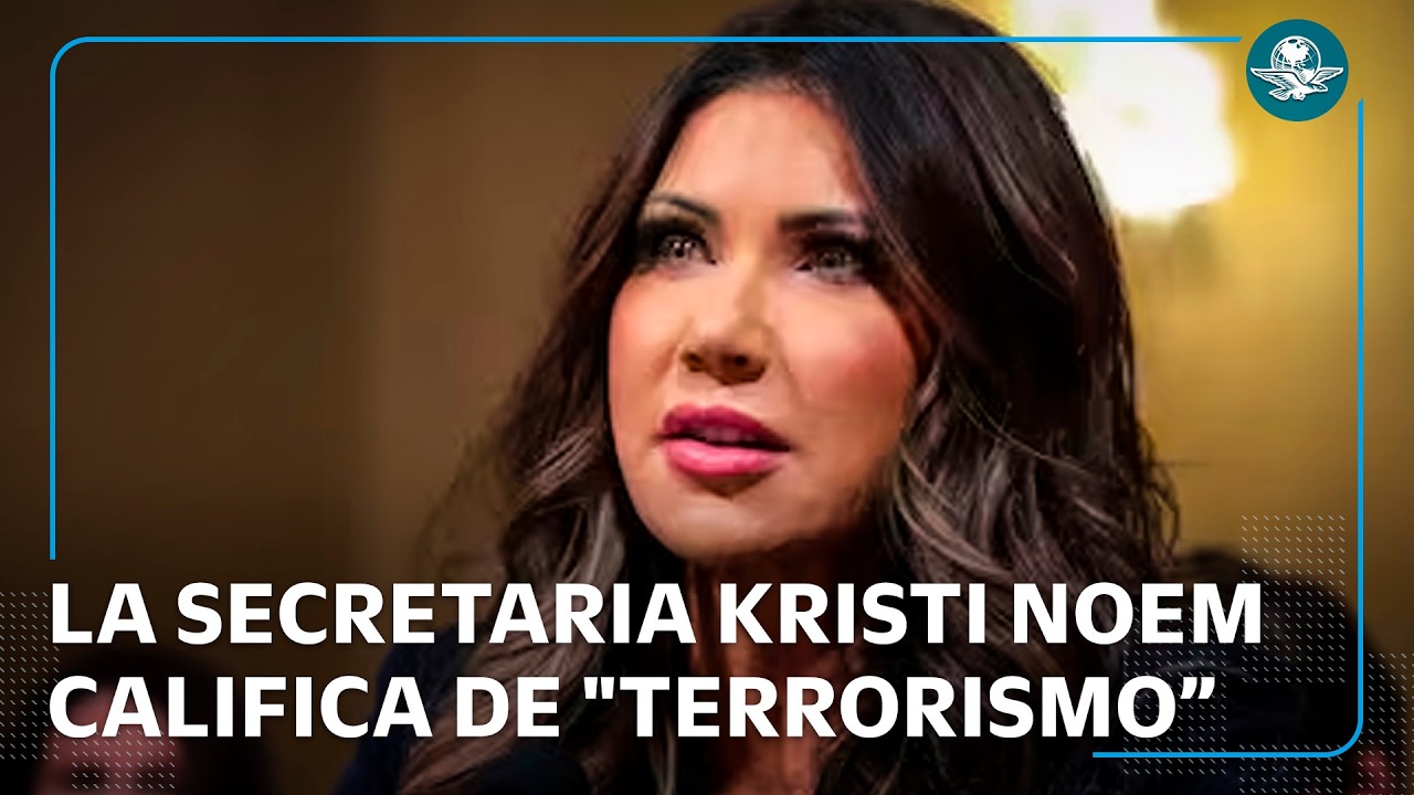 "Usó el auto como arma": Kristi Noem justifica disparos de agentes migratorios