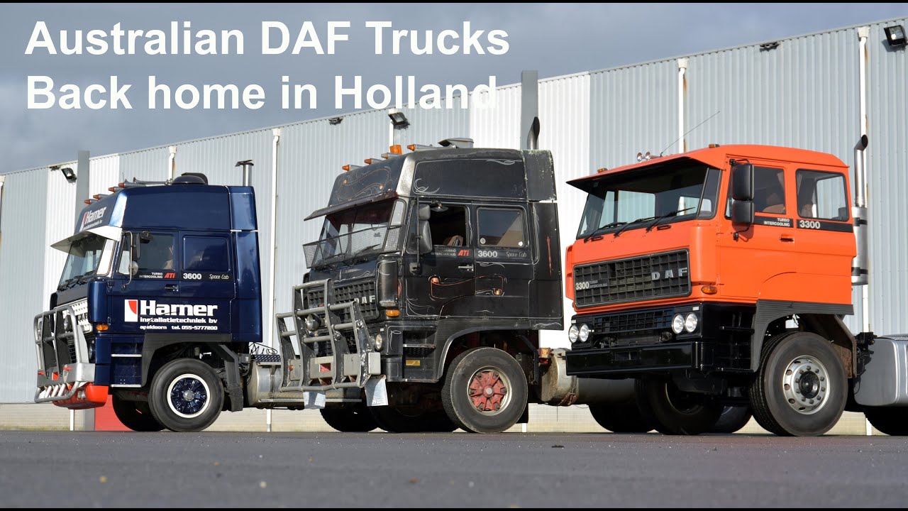 Australische DAF's in Nederland