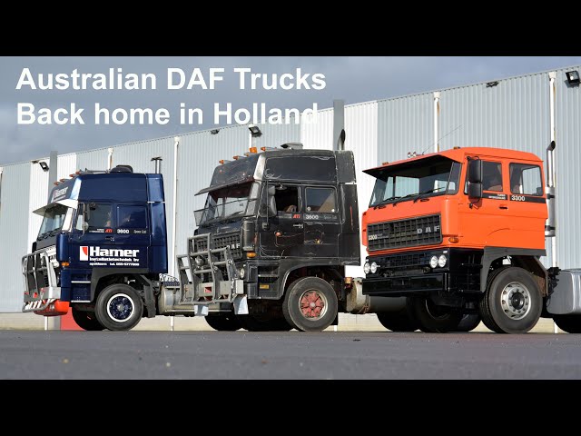 Australische DAF's in Nederland