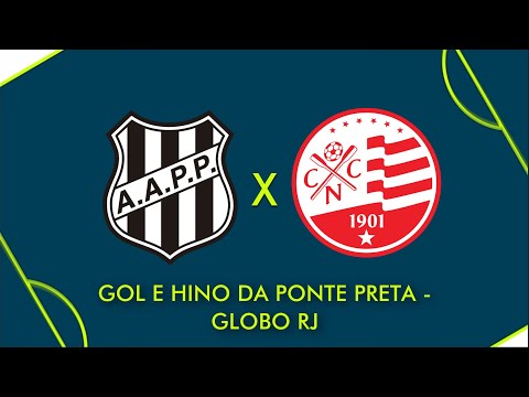 Gol e Hino da Ponte Preta - Globo RJ