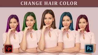 How to Change Hair Color in Photoshop