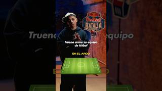 TRUENO ARMA SU EQUIPO DE FÚTBOL CON FREESTYLERS 🤯🤯🤯 #shorts
