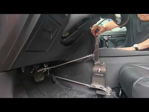 hand controls for the disabled drivers, push and pull to control brake and accelerator pedal