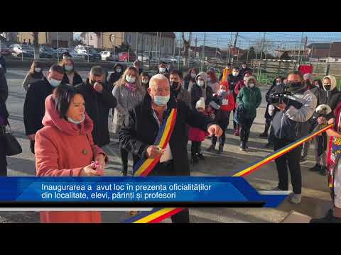 A fost inaugurată Sala de Sport de la Școala din Lumina