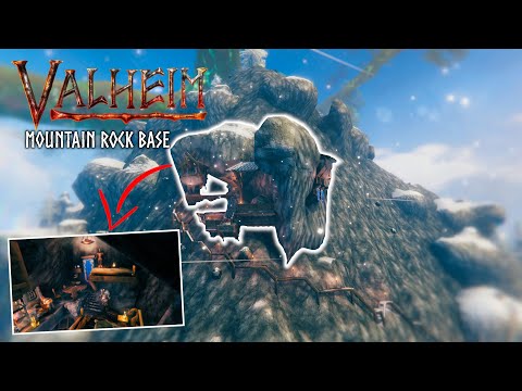 Valheim - The Most Epic Base INSIDE a Mountain Rock