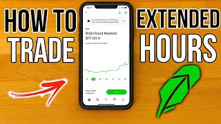 How To Trade Extended Hours On Robinhood (Buy+Sell) | Robinhood Extended Hours Tutorial