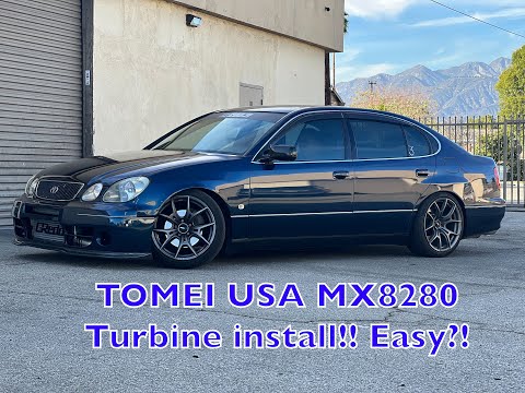 Three`s GS300 Power upgrades! New Tomei MX8280 install.