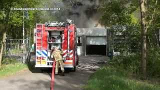 preview picture of video '03 05 2014 Uitslaande brand ambulancepost Heerde'