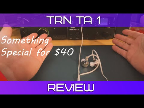 TRN TA 1 - In Ear Monitors for Cheap. Sounds Great