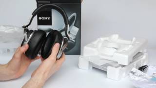 Sony MDR-HW700DS 9.1 Digital Surroundsystem Kopfhörer im Test - Unboxing