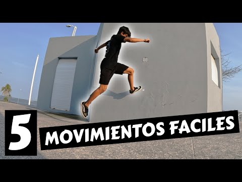 5 movimientos de PARKOUR para PRINCIPIANTES ✋🤸‍♂️