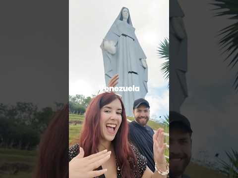 Venezuela tiene el monumento mariano más alto de América 😱#virgendelapaz #trujillo #venezuela