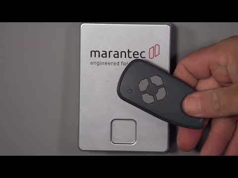 How to program Marantec wireless keyless entry keypad