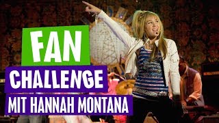 DISNEY CHANNEL FAN CHALLENGE - Mit Hannah Montana | Disney Channel