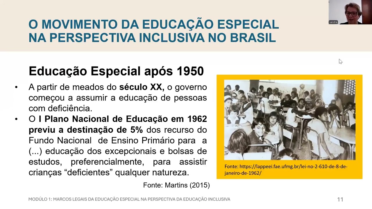 Marcos Legais da Educação Especial