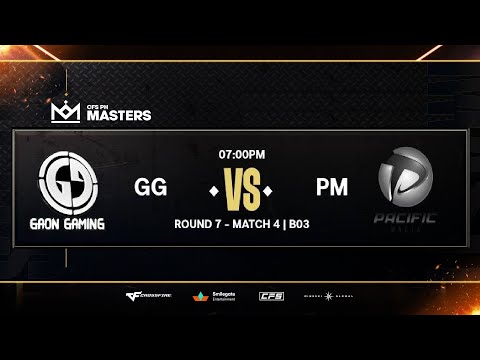 CFPH: Gaon Gaming vs Pacific Macta - GROUP STAGE | CFS PH MASTERS 2024