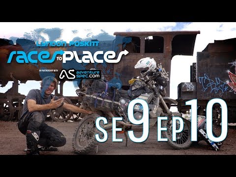 Adventure Motorcycling Documentary Races To Places SE9 EP10 Ft. Lyndon Poskitt