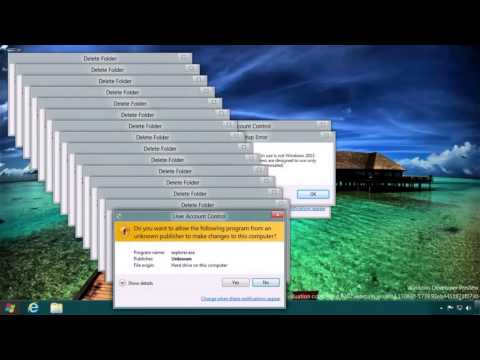 Windows 8 Crazy Error With Actual Sounds