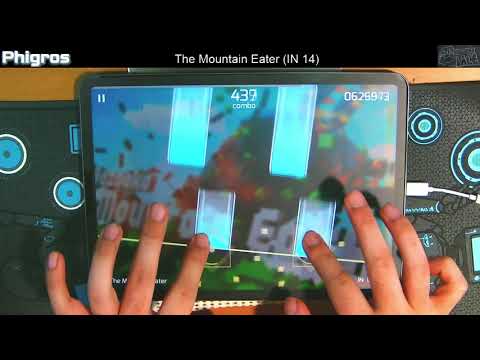 【Phigros】 The Mountain Eater (IN 14) 1000000pts Rankφ!! #Phigros