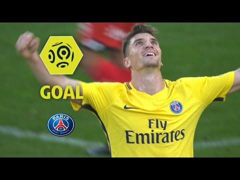 Goal Thomas MEUNIER (71') / Dijon FCO - Paris Saint-Germain (1-2) / 2017-18