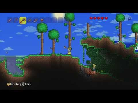 Terraria Xbox - Our First Night - Episode - 1
