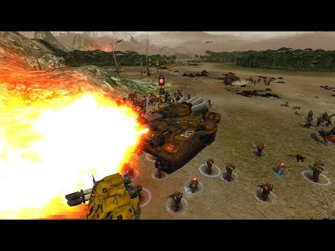 The Crucible 2021: Space Marines & Imperial Guard vs Orks - Warhammer 40K: Dawn Of War: Soulstorm