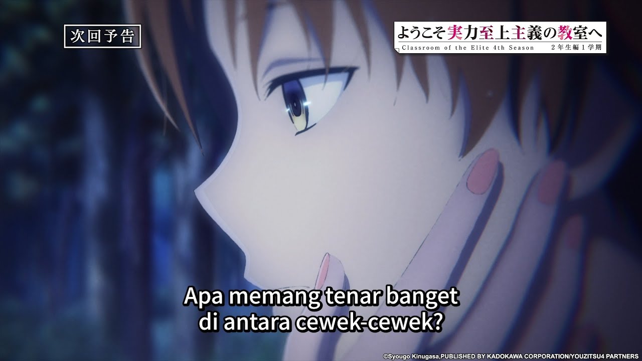 (Mimin juga mau Tenar dihadapan Kushida) Cuplikan Classroom of the Elite S4 Eps 13