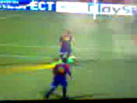 PES 2010 Barcelona vs Benfica  goles