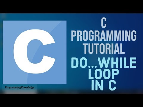 C Programming Tutorial for Beginners 15 -  do...while loop in C