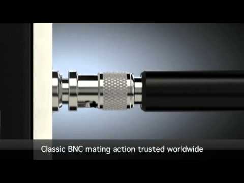 Amphenol RF, the inventor of the BNC, introduces the High Density BNC family of connectors. HD-BNC delivers true 75 ohm performance in a footprint 51% smaller than traditional BNC connectors, allowing four times the density, and 40% smaller than the DIN 1.0/2.3.