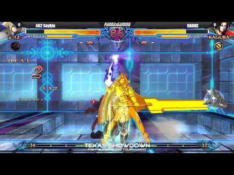 LV482 Saykin vs Denial Danke  - BlazBlue: Chrono Phantasma (Texas Showdown)