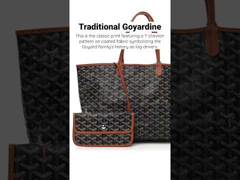 Everything to know about iconic Goyard colors and prints 🎨
