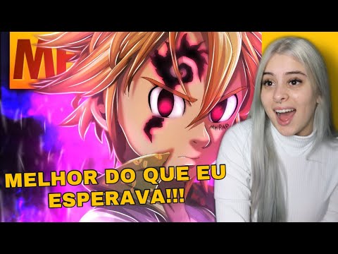 Reacting to the Meliodas Rap Vibe 🐉 (Nanatsu no Taizai) | MHRAP ‹ Alpha ›