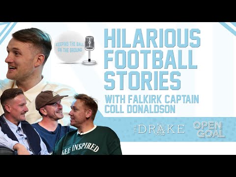 HILARIOUS FOOTBALL STORIES WITH FALKIRK CAPTAIN COLL DONALDSON | Keeping The Ball On The Ground