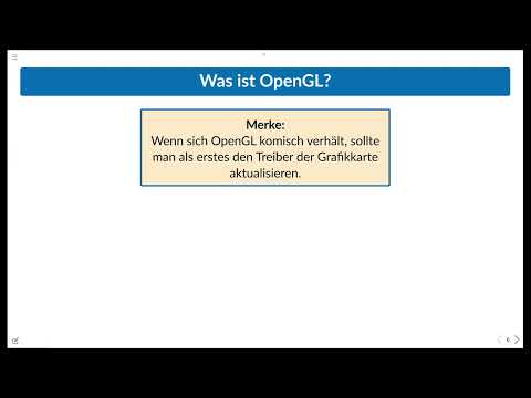ING515 - Computer Graphics II: 01 Getting Started - Teil 1