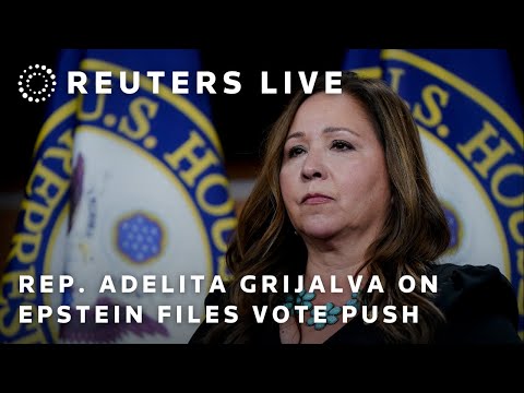 LIVE：Grijalva談助選案投票推動！ (LIVE: House's Adelita Grijalva speaks on Epstein files vote push)