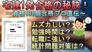 【48/50点で絶対勝利！】宅建に1発合格できた勉強法、裏ワザをまとめました。　#宅地建物取引士 #宅建 #資格 #勉強 #不動産 #勉強