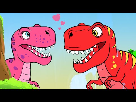 Dinosaur Songs For Kids | T Rex Family | Tyrannosaurus - Spinosaurus - Brachiosaurus