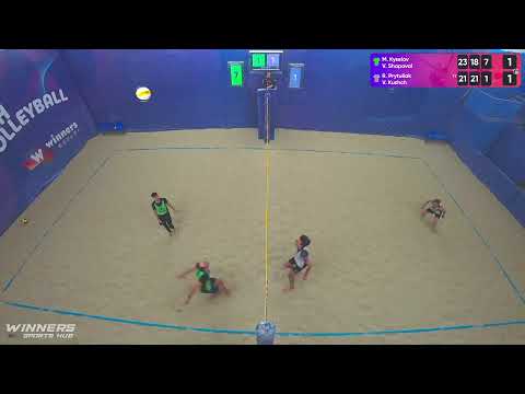 15:10 M. Kyselov / V. Shapoval - R. Prytuliak / V. Kushch 06.10.2022 | Winners Beach Volleyball