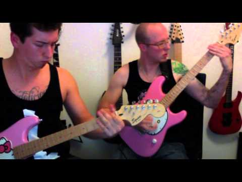 Hello Kitty Guitar Squad - Arms Of Sorrow Guitar Cover