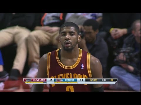 2014.02.12 - Kyrie Irving Full Highlights at Pistons - 23 Pts, Clutch!