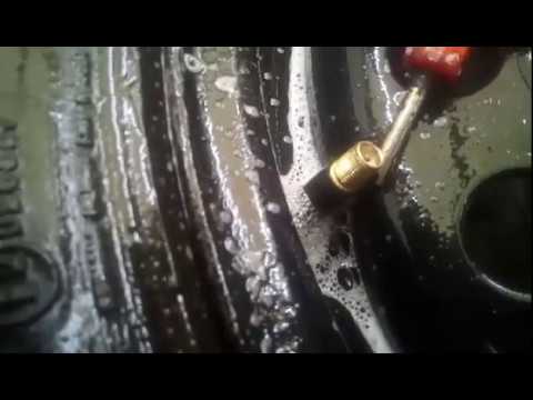 Nieszczelny wentyl samochodowy