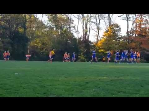 Indirect off penalty by U13 Emily