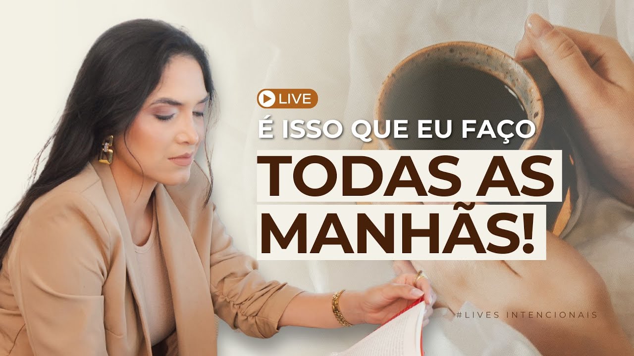 #LIVE SEGUNDAS INTENCIONAIS! 🎯 O poder do autodomínio.