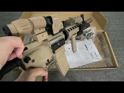 Gel Blaster M4a1 Shoot Test!