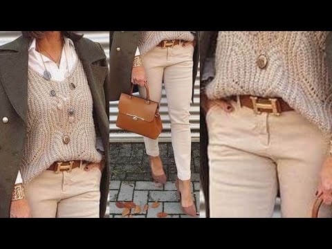 NO PIERDAS el ESTILO y la ELEGANCIA en el VESTIR ATUENDOS MODERNOS PARA SEÑORAS DE 50 60 70 80 AÑOS